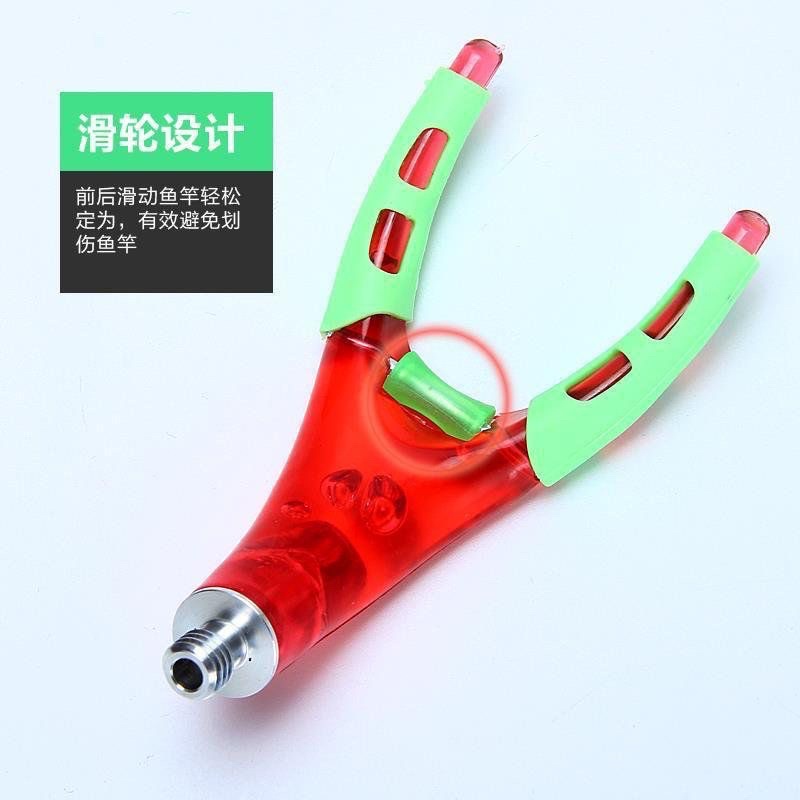 Đầu gác cần có đèn . Tiện lợi khi đi câu cả ngày lẫn đêm