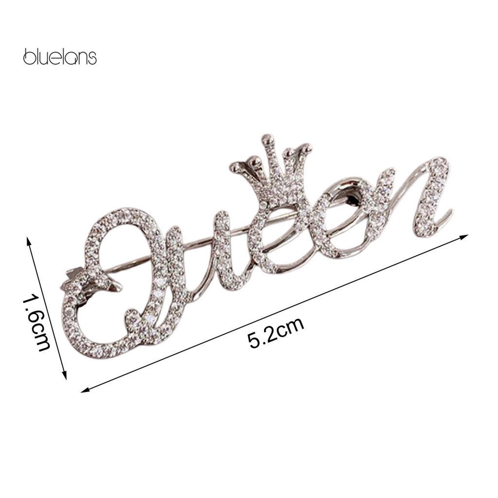 Trâm Cài Áo Hình Chiếc Váy Đính Đá Thời Trang Cho Nữ