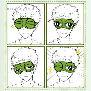 Mặt Nạ Che Mắt Ngủ Hình Chú Ếch Buồn 3D Ngộ Nghĩnh