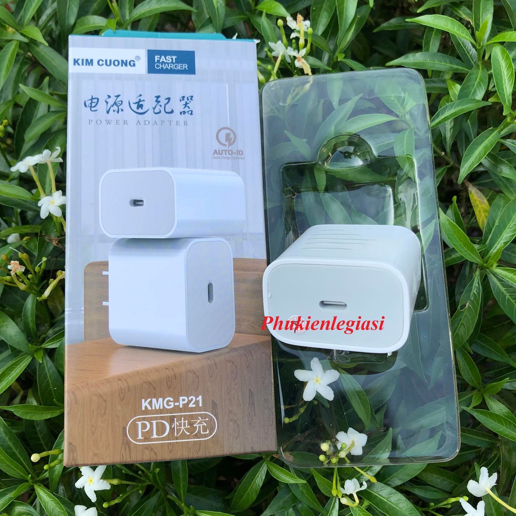 Cốc sạc nhanh PD kim cương P21 đầu Type c