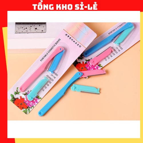 Bộ dao cạo tỉa lông mày 1264 tổng kho sỉ vp88