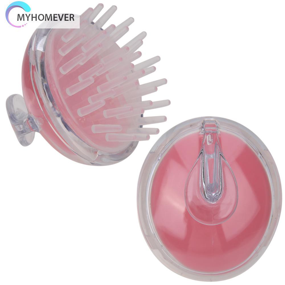 [Hàng mới về] Bàn chải gội đầu massage bằng silicone chất lượng