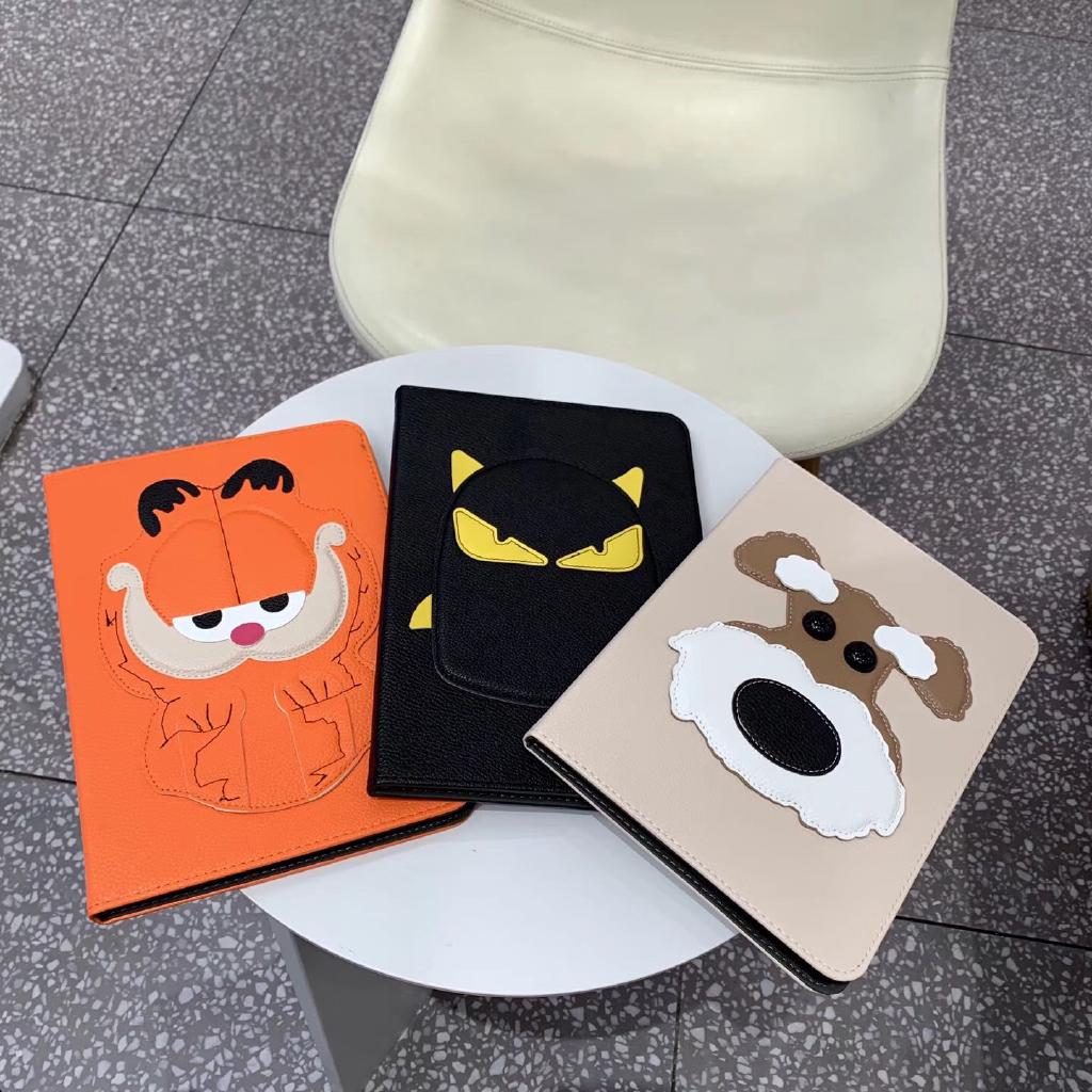 Bao Da Nắp Gập In Hình Mèo Garfield Cho Ipad 9.7 Inch Mini 1234 Air 2 3 10.5