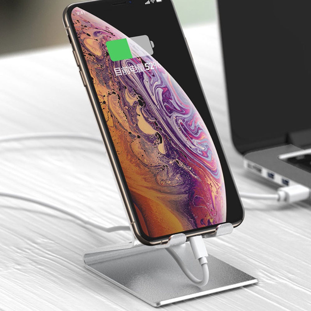 Giá Đỡ Máy Tính Bảng / Laptop Mini Bằng Hợp Kim Nhôm Nhiều Màu Tiện Dụng