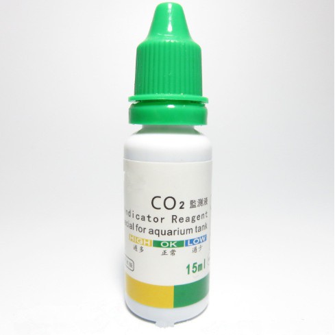 CO2 Drop Checker | Bộ Tets CO2 [gồm phễu & dung dịch] | Tools Kiểm Tra Nồng Độ CO2 Cho Bể Thuỷ Sinh