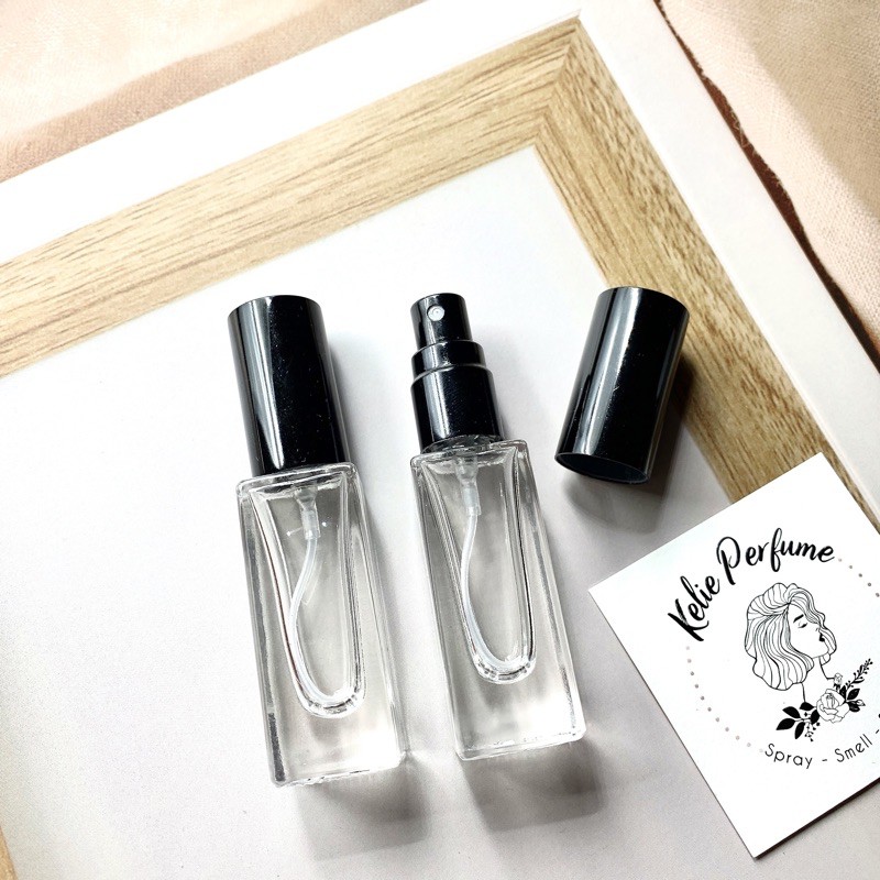 [HCM] Chai Chiết Nước Hoa Thuỷ Tinh 5ML Vuông Dày Dặn