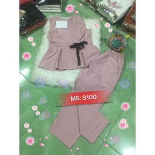 SÉT BỘ LỬNG EO NƠ XINH XẮN - DA1003