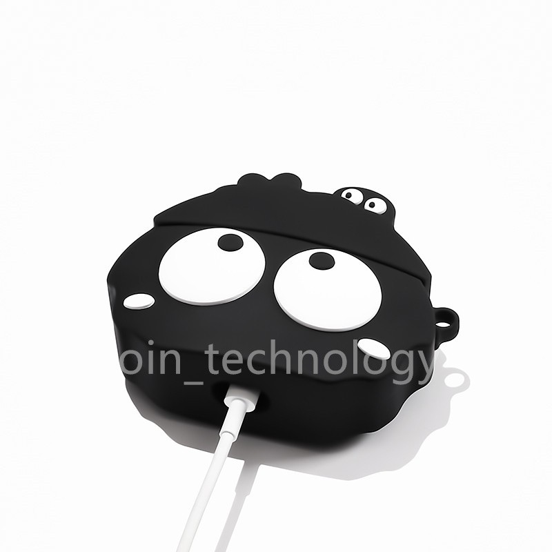 Vỏ Bảo Vệ Hộp Sạc Tai nghe không dây Huawei Freebuds 3 / Pro / 4 / 4i Bằng Silicon Mềm Hình Anime