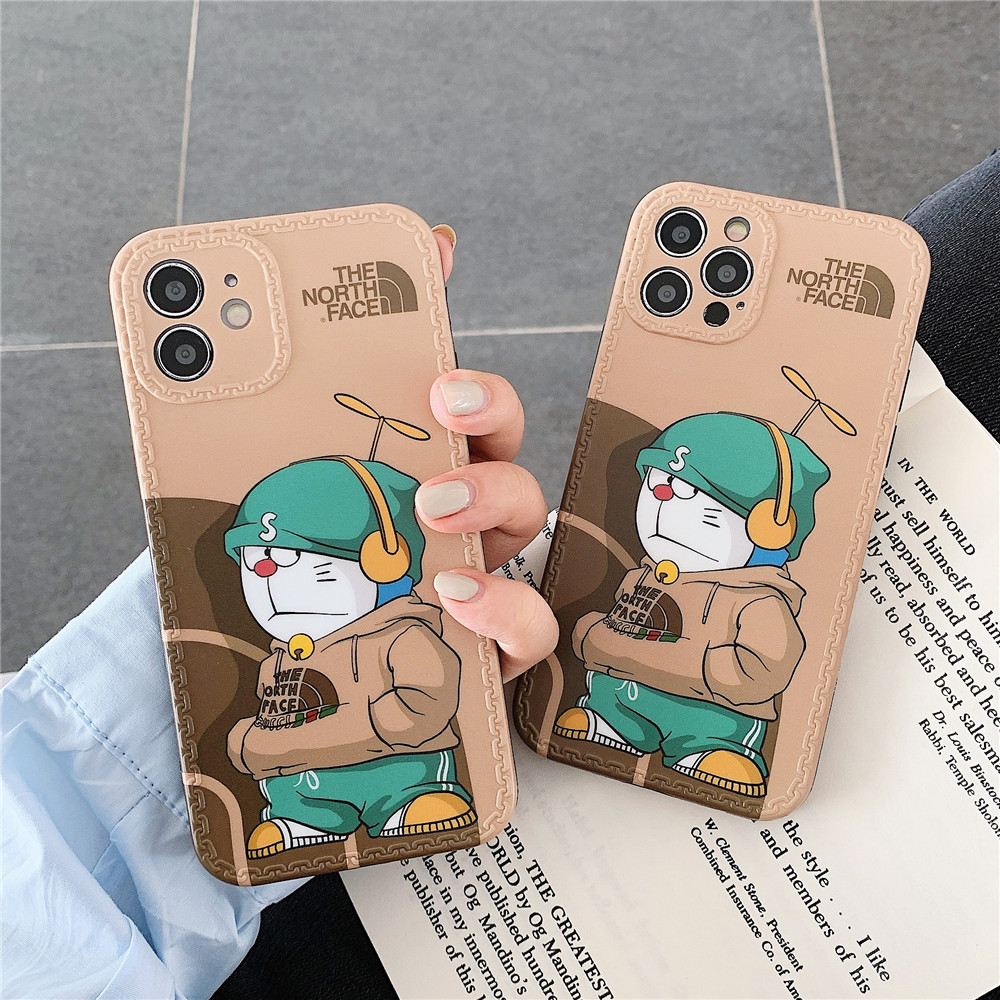 Silicone Ốp Điện Thoại Silicon Mềm Chống Sốc Hình Doraemon Cho Iphone 12 11 Pro Max X Xr Xs Max Se 2020 8 7 Plus + Ip7 Ip8 Ip11 Ip12