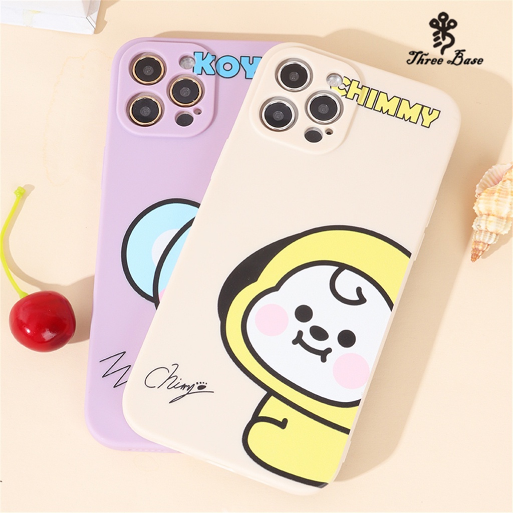 Ốp Điện Thoại Tpu Dẻo In BTS BT21 TATA KOYA RJ MANG CHIMMY SHOOKY Iphone8 7Plus 8plus X XS XR XSMax 11Pro max iphone 11 12