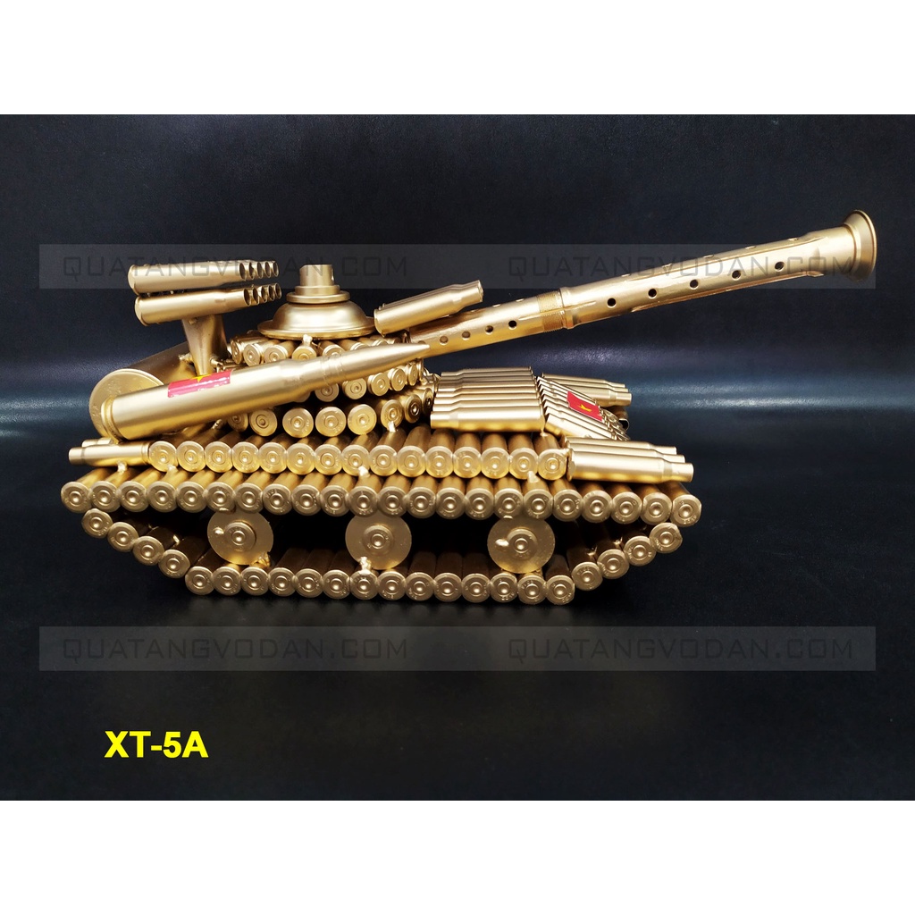 Xe tăng vỏ đạn Mô hình XT-5A  - Kèm mẫu XT1, XT2, XT4 | QUÀ TẶNG VỎ ĐẠN