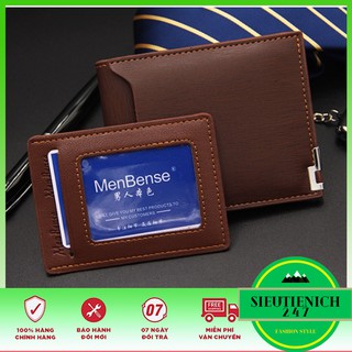 Ví Nam Chất Đẹp Thời Trang Cao Cấp Bóp Da PU Nhiều Ngăn Phong Cách Trẻ Sành Điệu Gu Nam Tính Nhập Khẩu Chính Hãng