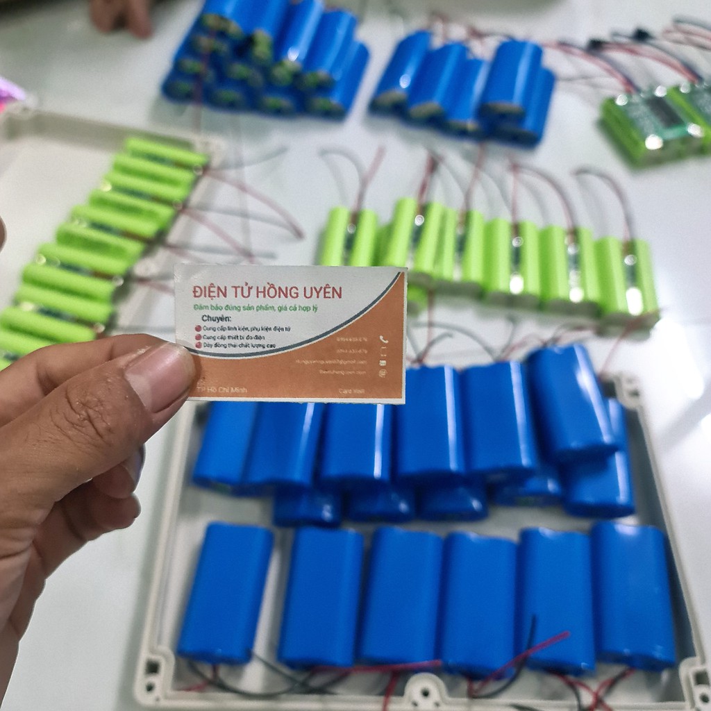 Sỉ & Lẻ. Pin 1S 3.7V - 4.2V - 4000mah - 20A. Hàn sẵn dây, có mạch bảo vệ , Pin mới, ổn định