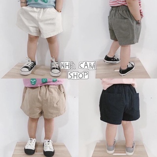 Quần kaki đùi bé trai