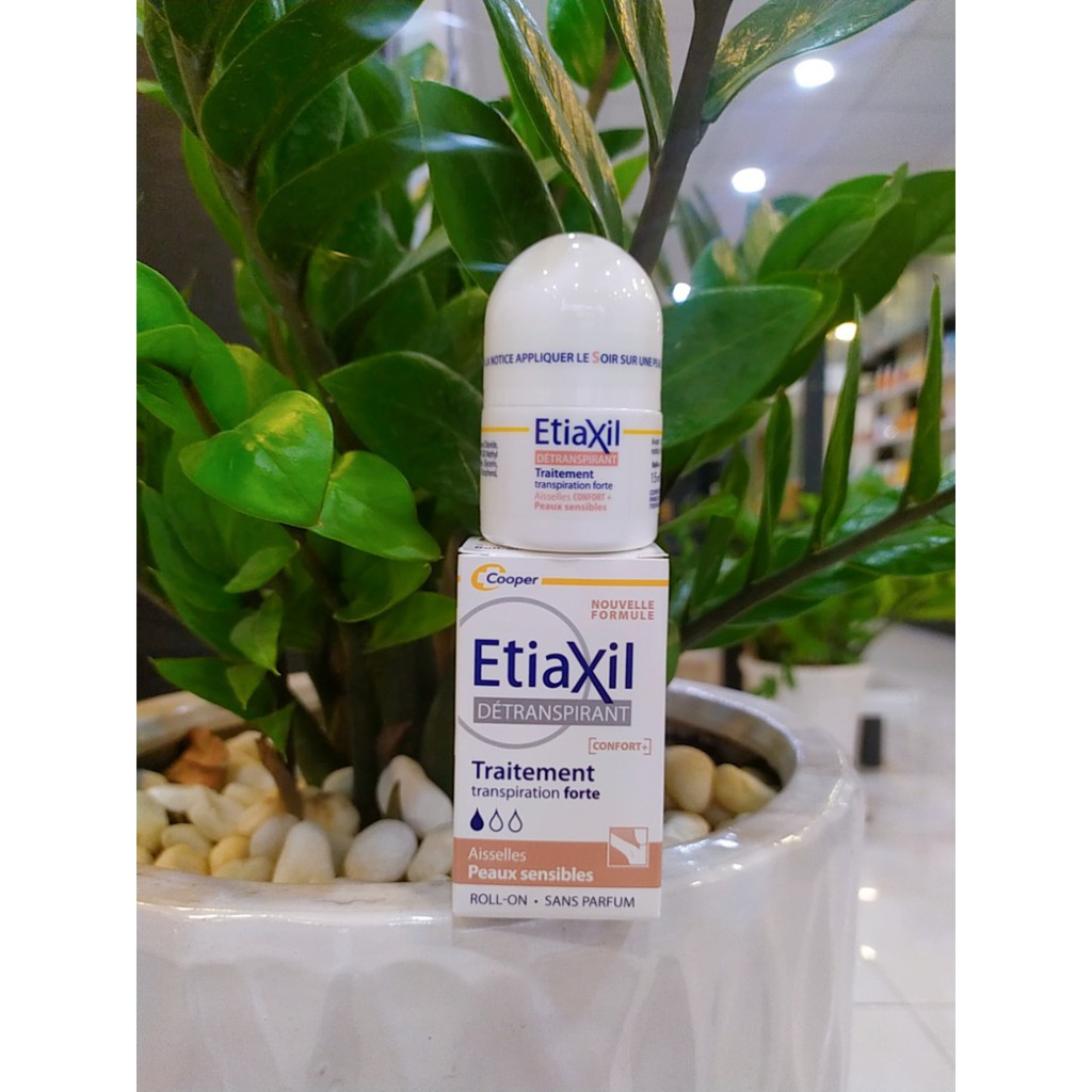 Lăn khử mùi etiaxil ngăn ngừa mồ hôi dành cho da siêu nhạy cảm không ướt dính áo hay gây ố vàng 15ml – etiaxil nâu
