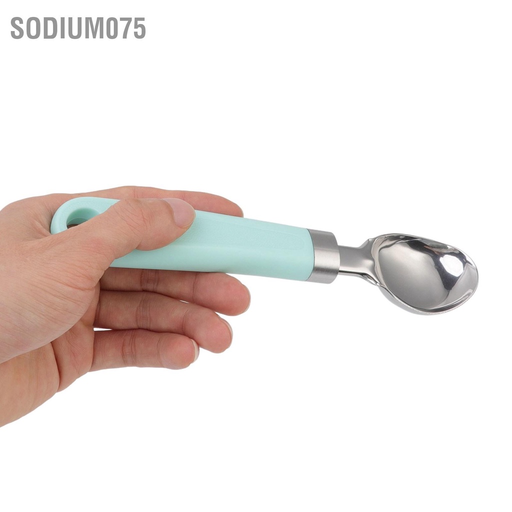 Sodium075 9 cái Bộ đồ dùng nhà bếp bằng nhựa màu lục lam Tay cầm thép không gỉ Máy đánh trứng gia dụng cho