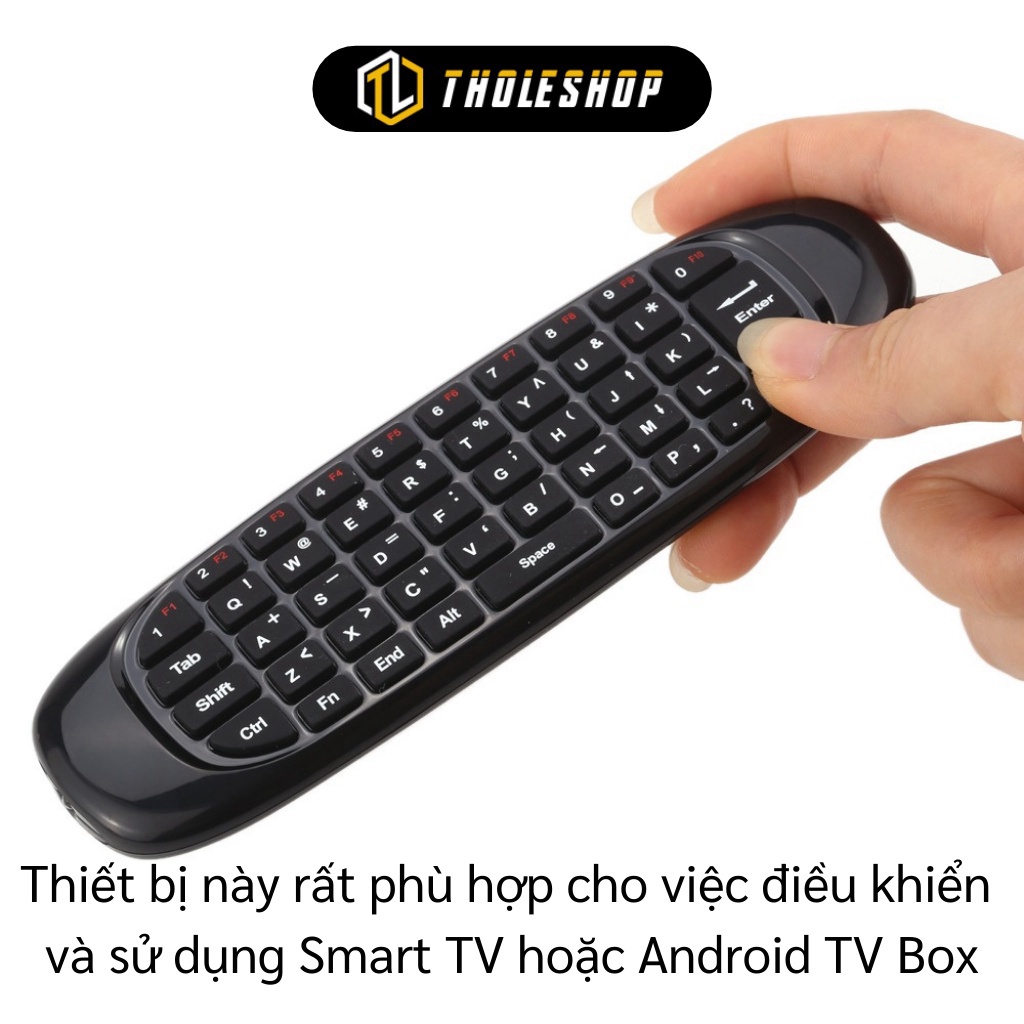 Bàn Phím Mini Kiêm Chuột Bay GIGAHOME Điều Khiển Từ Xa Không Dây C120 Cho Androi TV Box 6216