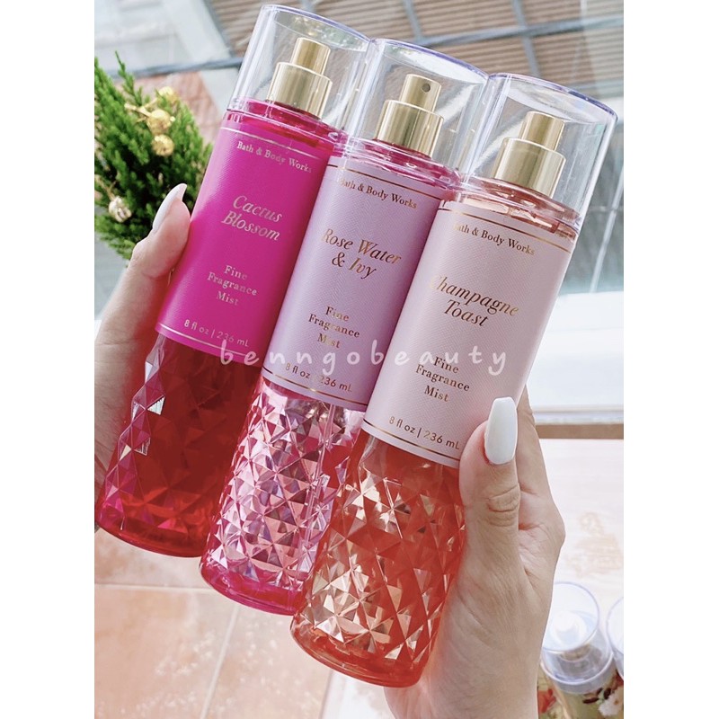 [BILL MỸ] ROSE WATER ROSE & IVY - BỘ XỊT THƠM DƯỠNG THỂ BATH AND BODY WORKS | BigBuy360 - bigbuy360.vn