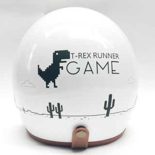 Nón 3/4 pixel dinosaur - hand-made