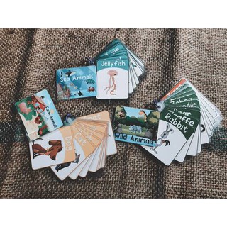 [HỌC LIỆU TIẾNG ANH]Flashcards động vật _ Tặng kèm boardgames