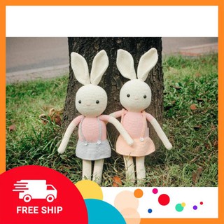 [FREESHIP] [Xả Hàng] Set thỏ váy – Đồ chơi dễ thương cho bé – Toys made by The Bunny