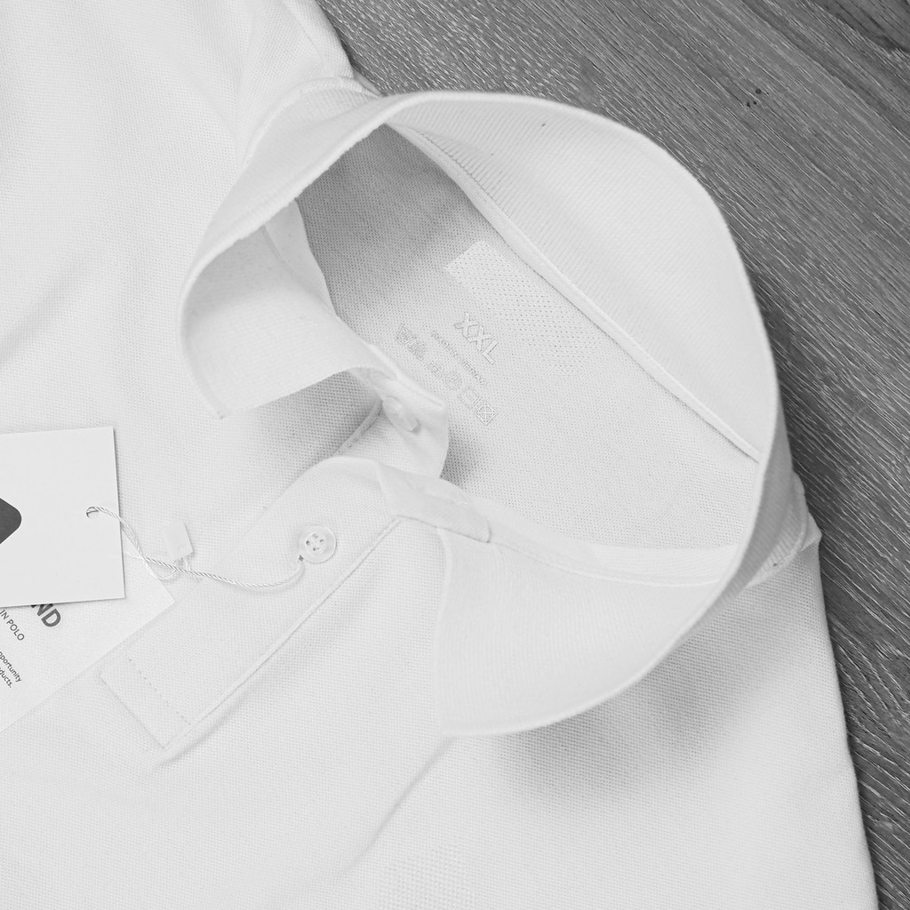 Áo thun nam POLO trơn vải cá sấu cotton cao cấp ngắn tay  sang trọng trắng- Glory A10521TR | BigBuy360 - bigbuy360.vn