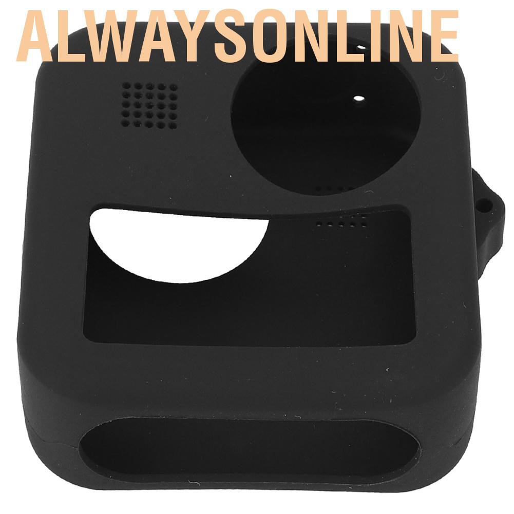 Alwaysonline TELESIN Shock‑Proof  Silicone Protective Shell Case for Gopro MAX Sport Camera