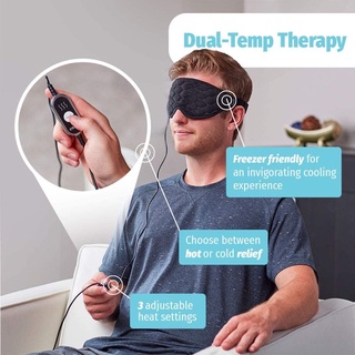 [BH 2 NĂM] Máy massage mắt Homedics TA-MSKV100BK-EU