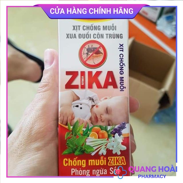 Xịt Chống Muỗi Zika