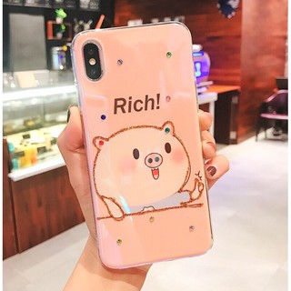 Ốp ip Hình chú heo con xinh xắn