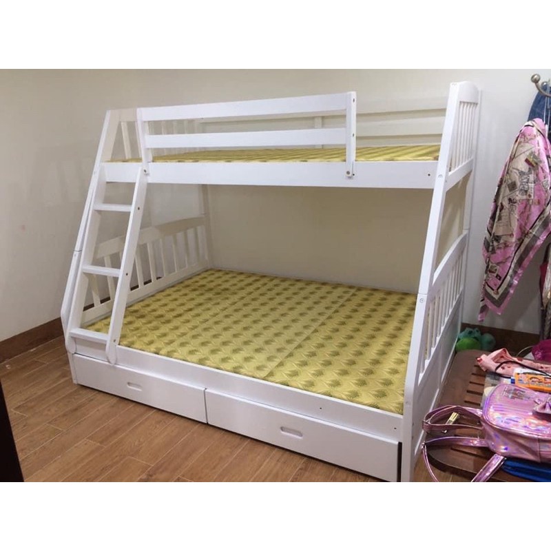 [XẢ HÀNG] Giường 2 Tầng Mango- Trắng | BigBuy360 - bigbuy360.vn