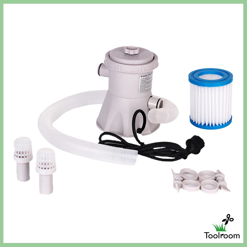 Máy Bơm Lọc Nước Bể bơi Phích Cắm UK Tiện Dụng