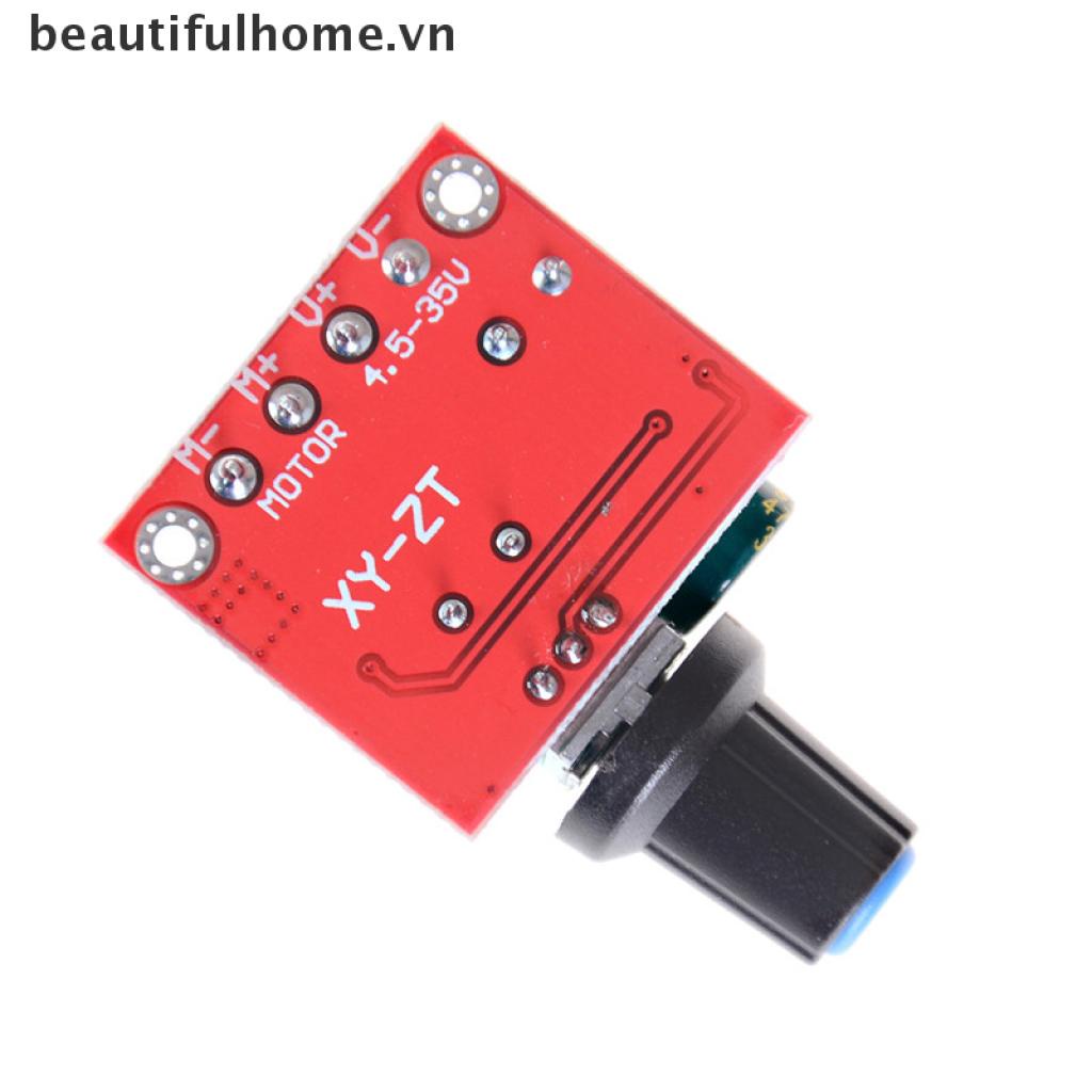 Công Tắc Điều Khiển Tốc Độ Động Cơ Pwm 5a 4.5v-35v Có Đèn Led