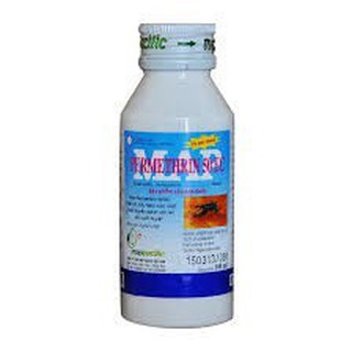 - Thuốc diệt côn trùng PERMETHRIN 50EC lọ 100ml chất lượng.