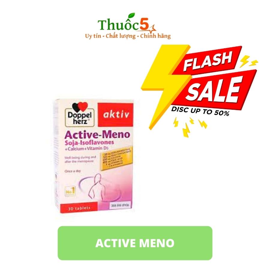 [CHÍNH HÃNG] Active Meno Bổ sung nội tiết tố nữ có nguồn gốc từ thực vật