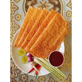 1 bịch [ 5 cái to ]Bánh tráng mắm ruốc đặc sản đà lạt, thơm ngon, giòn tan