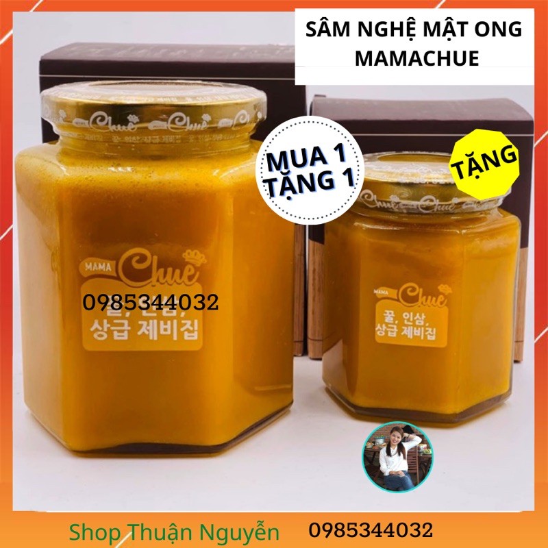Mua 500ml Tặng 200ml💚Sâm Nghệ Mật Ong Mamachue Hàn Quốc💚Sâm💚Nghệ💚Mật Ong💚Đẹp Da