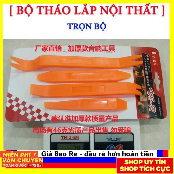 [HOT] Bộ Đồ Nghề Tháo Lắp Nội Thất Ô tô 4 Món