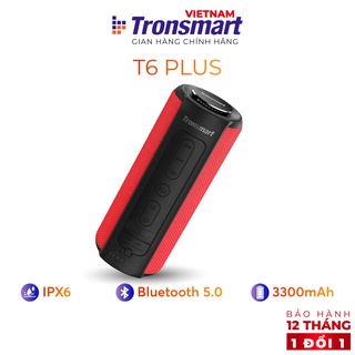 Loa Bluetooth 5.0 Tronsmart Element T6 Plus T6 Plus Upgraded - 360 độ - Hàng chính hãng - Bảo hành 12 tháng 1 thumbnail