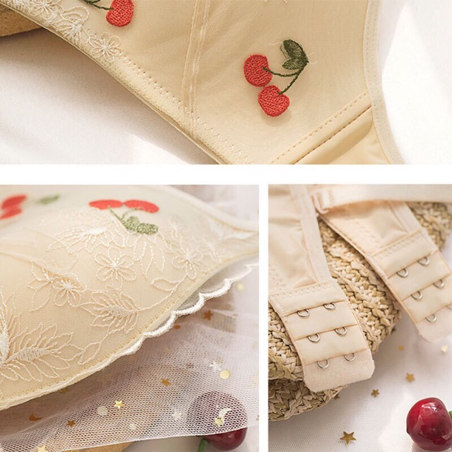 Bán Sỉ Áo Lót Fruit GirlSu Ren Hoa Quả Nhiệt Đới Không Gọng Nâng Ngực Xuất Nhật | BigBuy360 - bigbuy360.vn