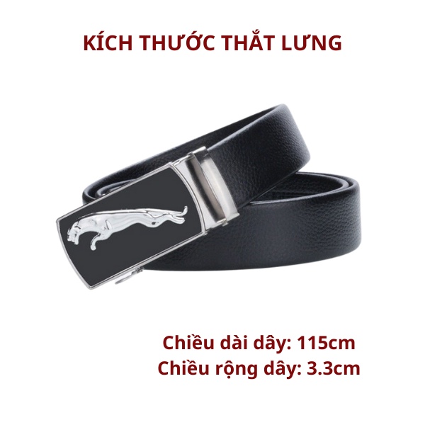 Thắt lưng, dây nịt nam da mặt hổ cá tính, độc lạ khóa tự động siêu bền tiện lợi đi làm đi chơi