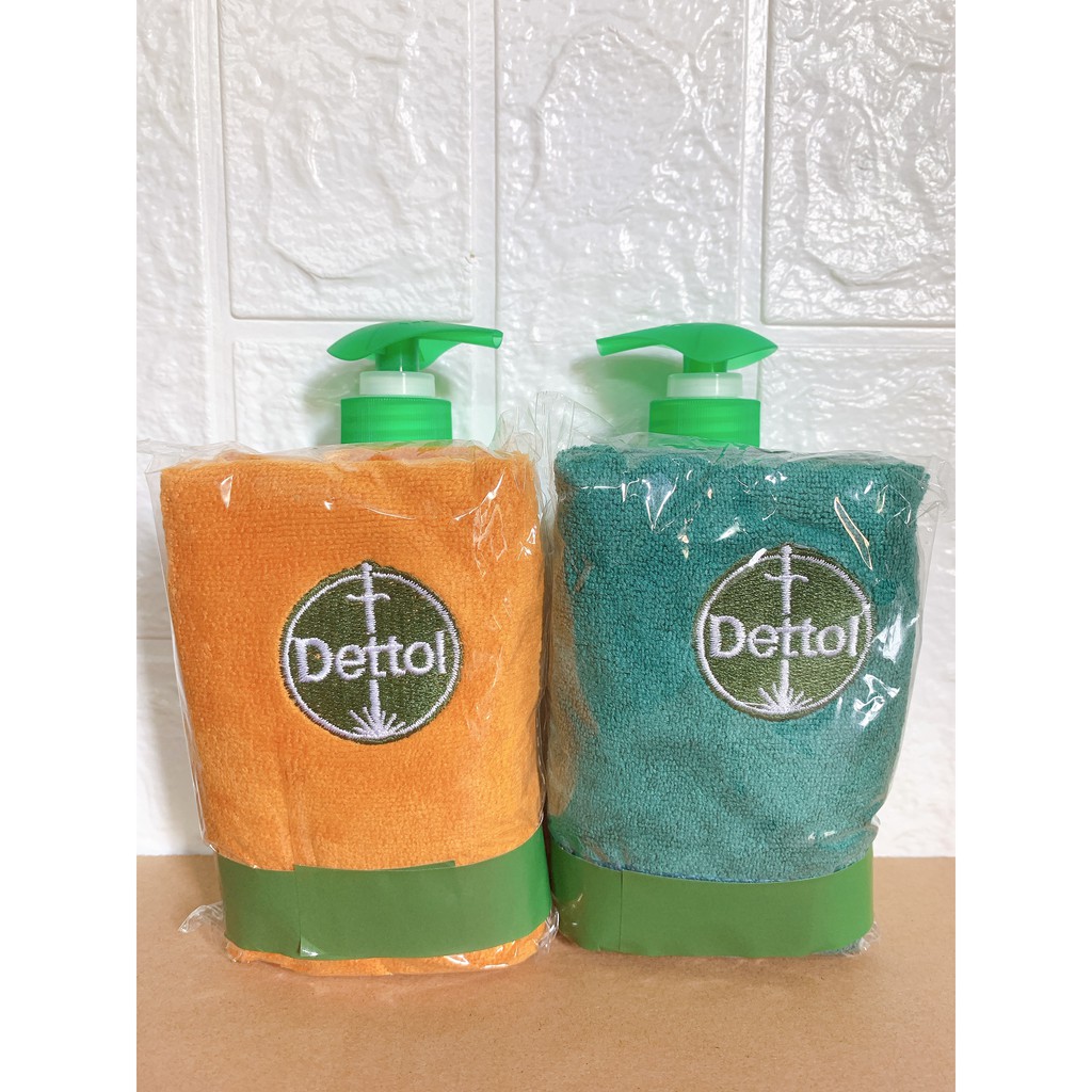 Nước rửa tay diệt khuẩn Dettol - Chai 250g Tặng kèm khăn