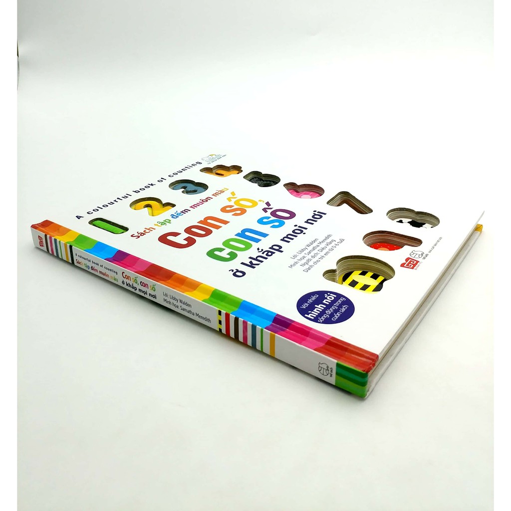 Sách Tập Đếm Muôn Màu - Con Số, Con Số Ở Khắp Mọi Nơi - A Colourful Book Of Counting | BigBuy360 - bigbuy360.vn