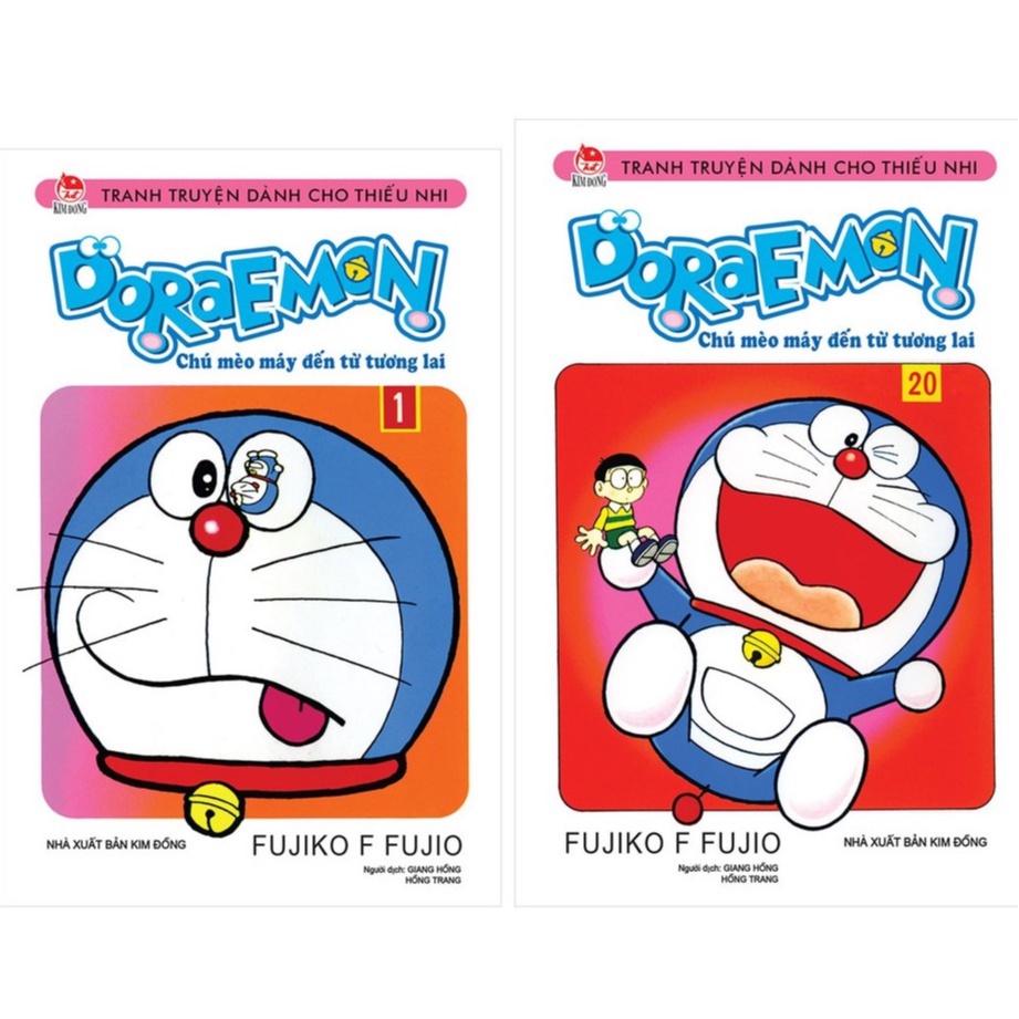 [Mã LIFEXANH03 giảm 10% đơn 500K] Combo Truyện - Doraemon truyện ngắn ( Tập 1 tới tập 20 )