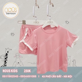 Nous kid - bộ nous mềm mại cho bé gái 2-6y