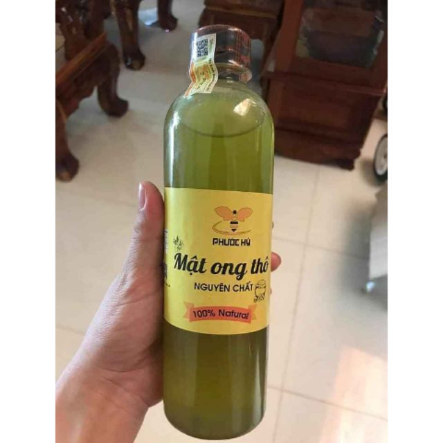 Mật ong nguyên chất bạc hà - Hà Giang 350ml