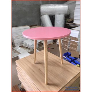 Hàng xưởng trực tiếp sản xuất Bàn trà sofa màu Hồng