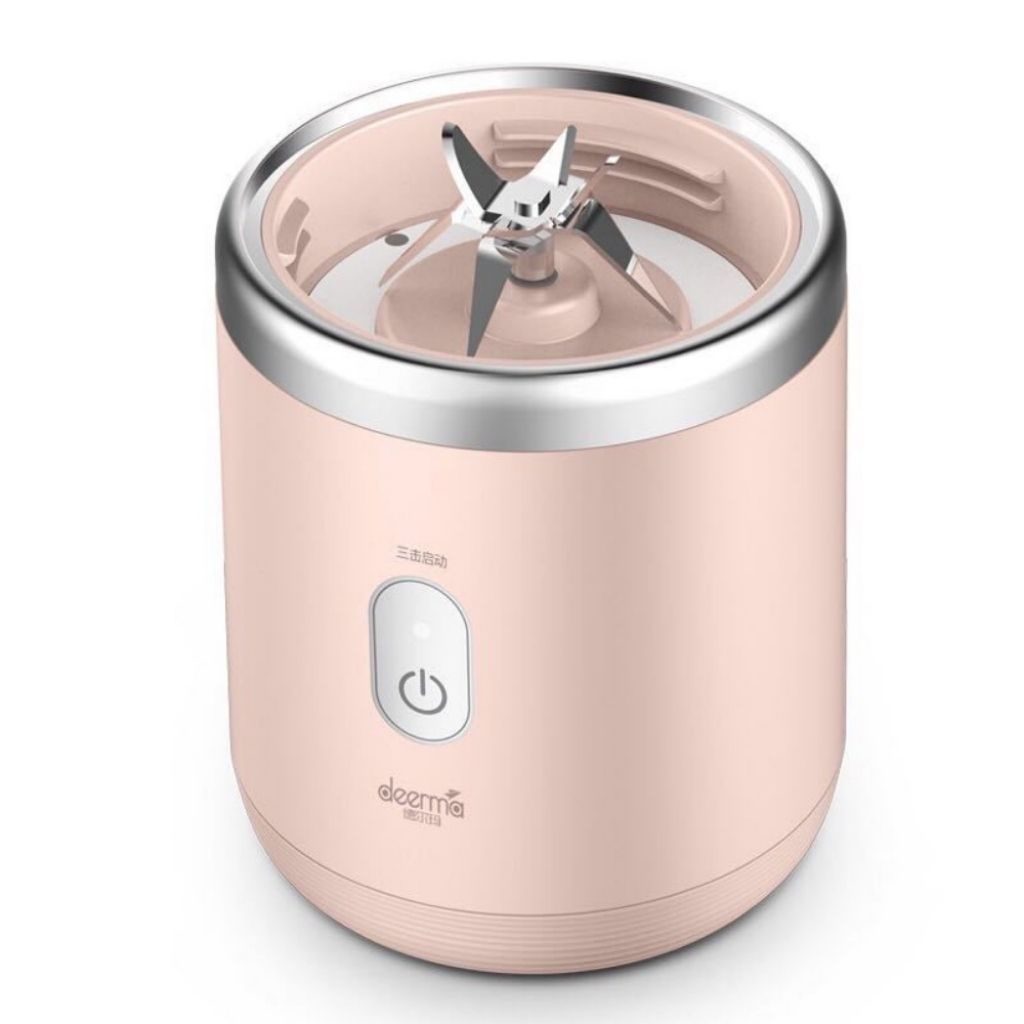 Máy Xay Sinh Tố Mini Cầm Tay Đa Năng Sáu Lưỡi Cổng Sạc USB Máy Xay Trái Cây, Rau Củ Tiện Lợi Yuzhaolin Chính Hãng