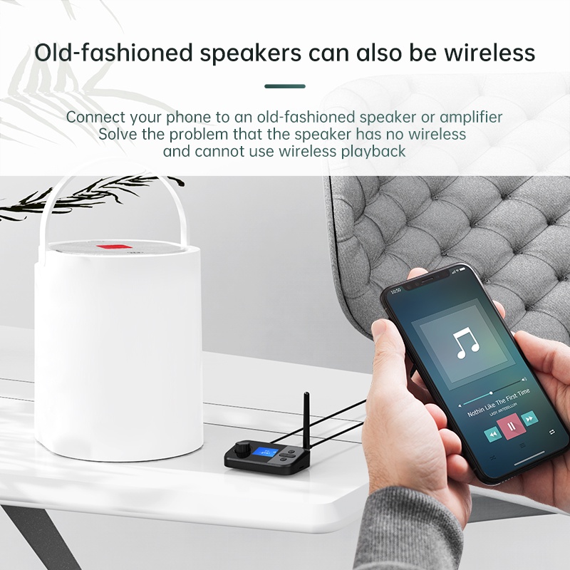 Thiết Bị Nhận Tín Hiệu Bluetooth Kèm Ăng Ten