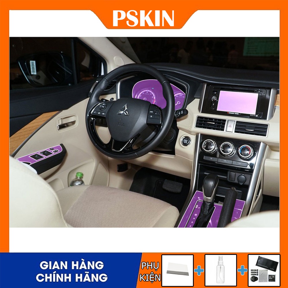 MITSUBISHI XPANDER 2018 - 2022 : Film PPF dán full bộ bảo vệ nội thất ô tô chống xước, che mờ đi các vết xước cũ